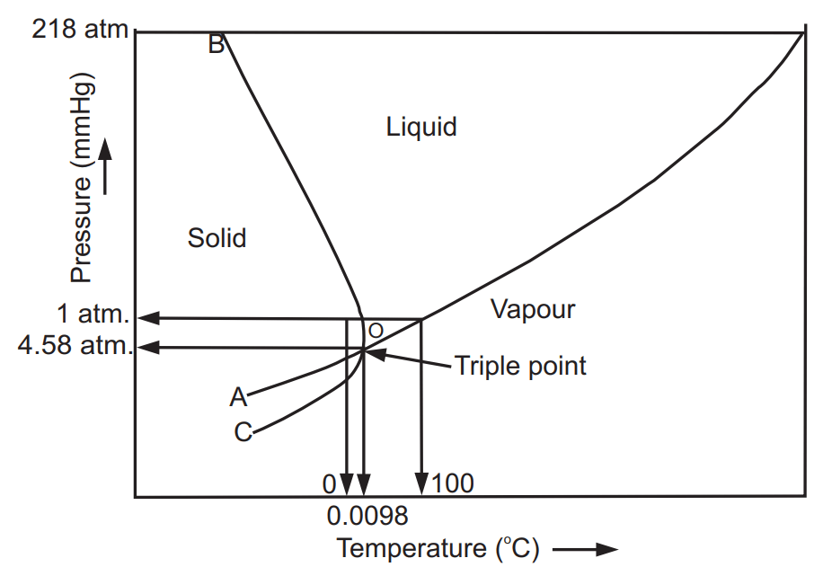 Phase Diagram of Water System
