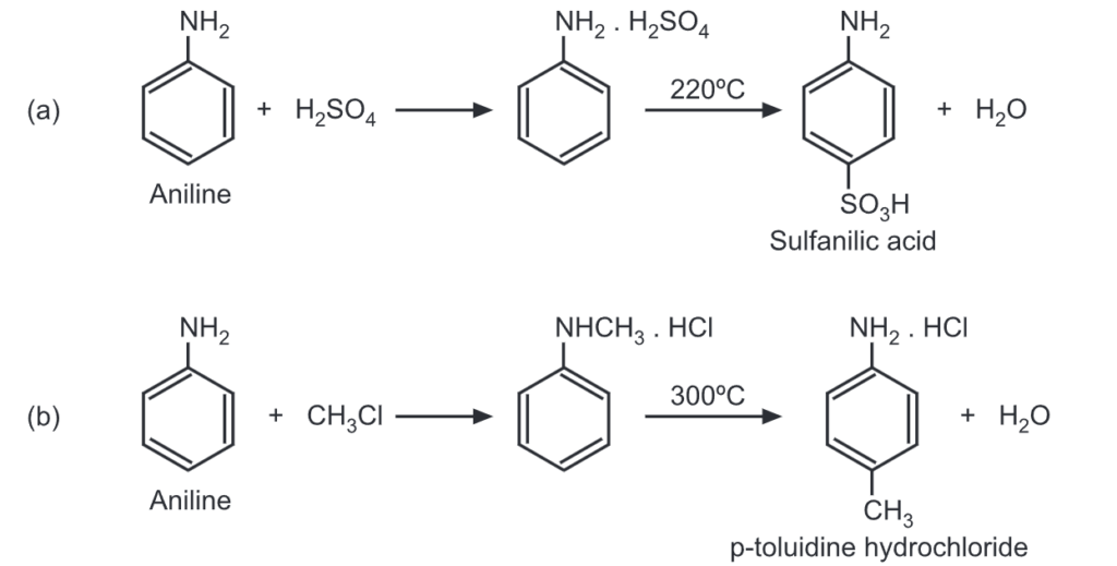 Reaction of Amines