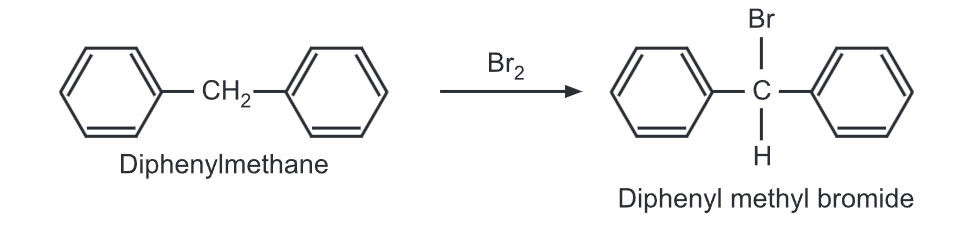 Reaction of Diphenylmethane 