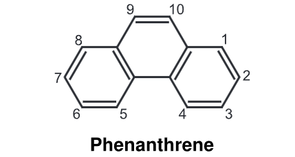 Structure of Phenanthrene 
